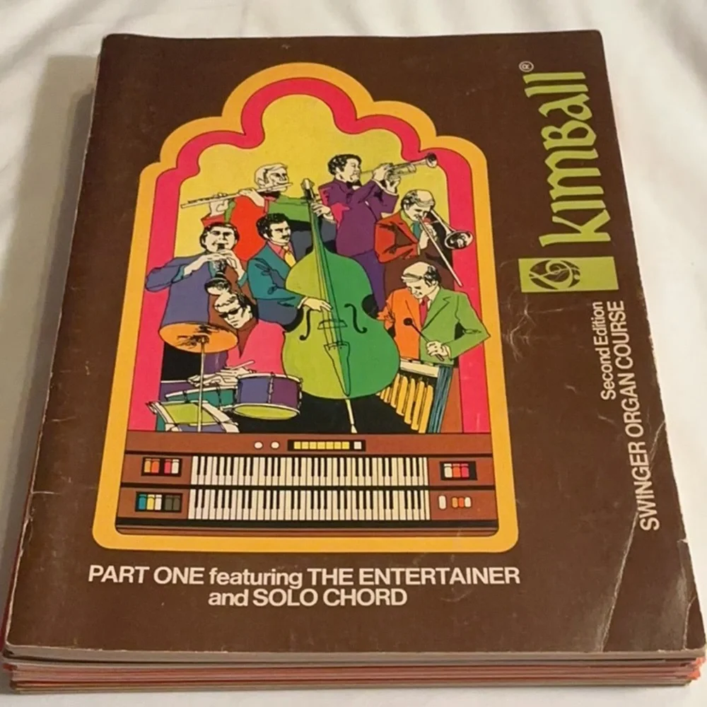 Vintage Swinger Organ Course — Black Box Cover almost complete set missing #50